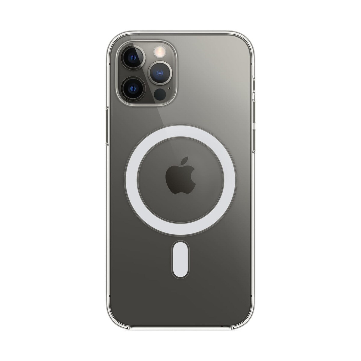 Capa Apple iPhone 12/12 Pro MagSafe Silicone - Transparente Transparente-3