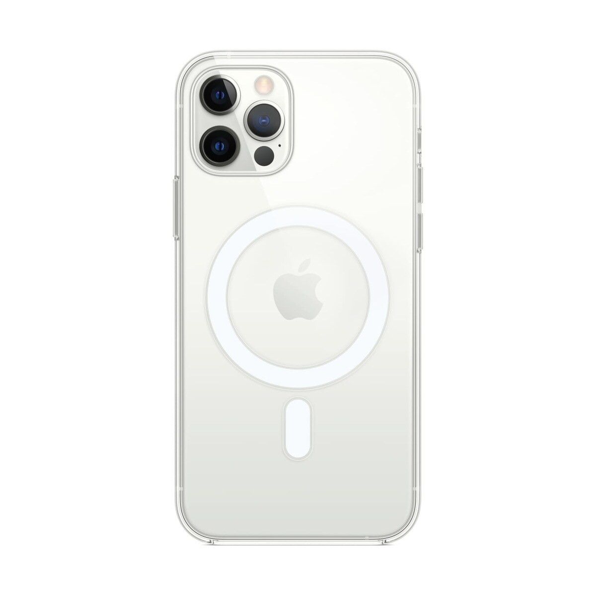 Capa Apple iPhone 12/12 Pro MagSafe Silicone - Transparente Transparente-6