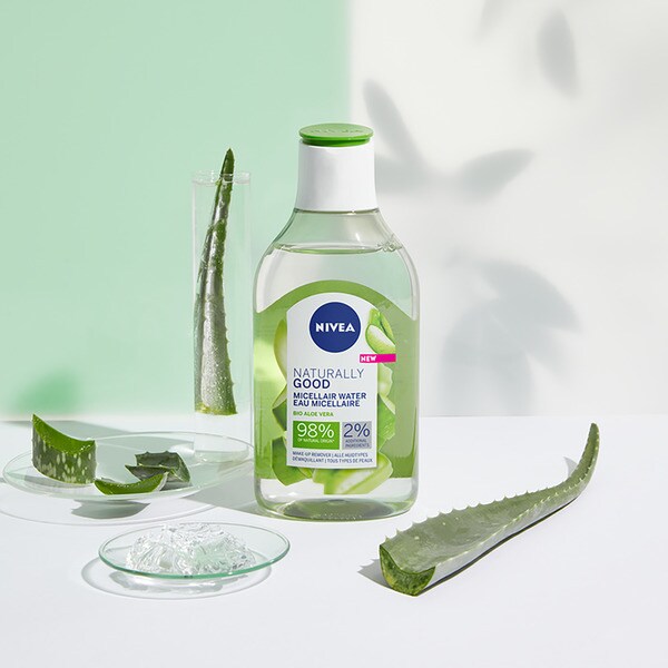 nivea naturally good micellar water