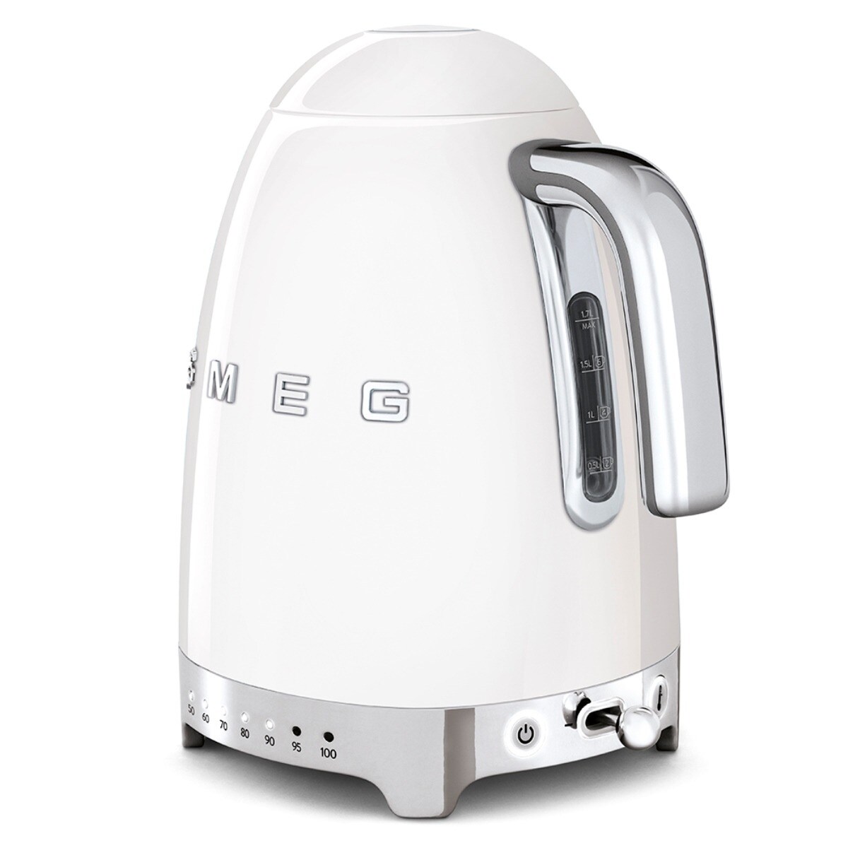 Jarro Elétrico Smeg Anni 50, Temperatura Variável e de 1,7 Litros Branco-3