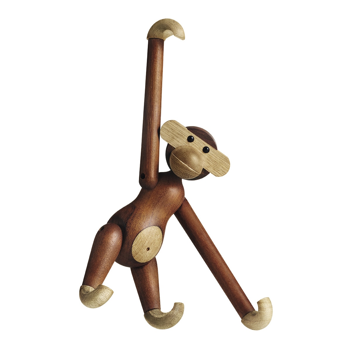 Figura Macaco de madeira Teca-6