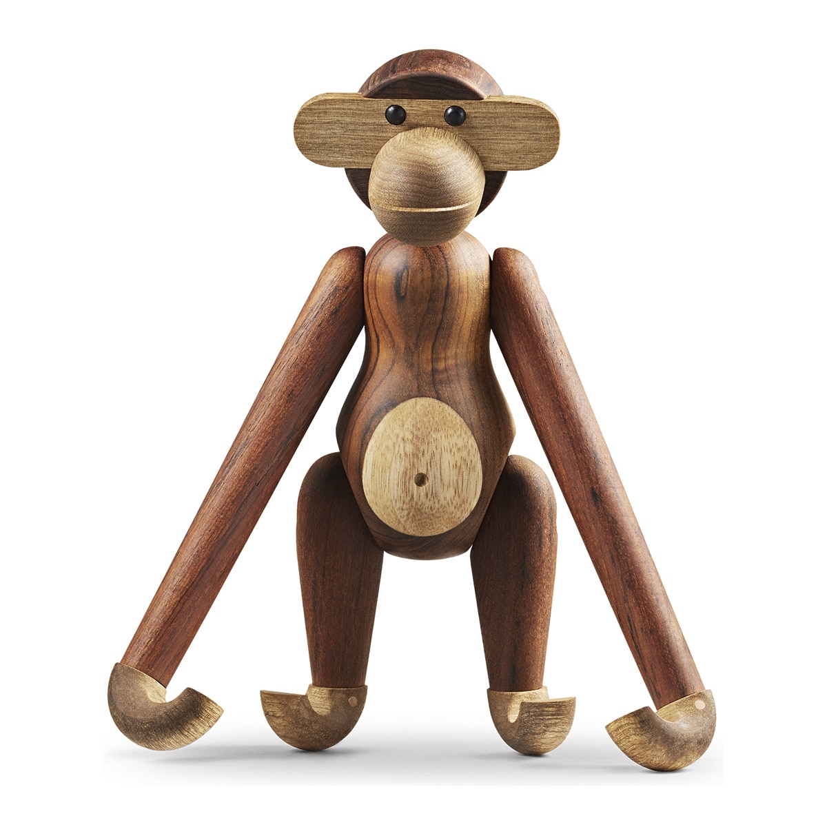 Figura Macaco de madeira Teca-3