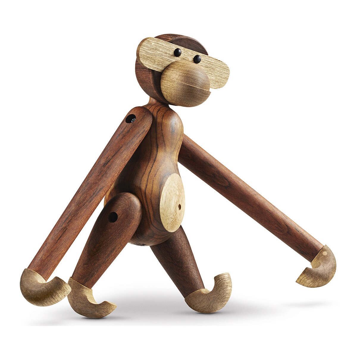 Figura Macaco de madeira Teca-4