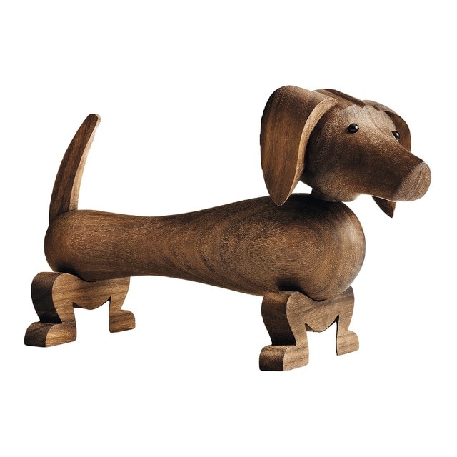 Imagen 0 de Figura perro de madera Kay Bojesen Denmark