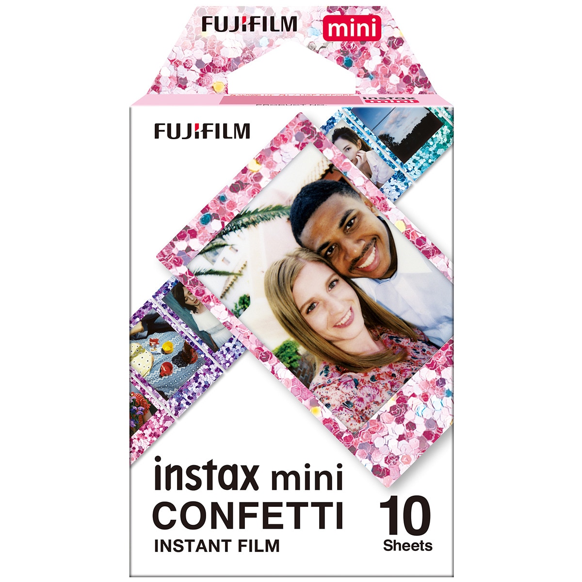 Película Instantánea Fujifilm Instax Mini Film 10 Hojas Confetti 1
