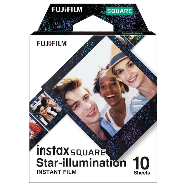 Imagen 0 de Película Fujifilm para cámaras instantáneas Instax Formato Square Star Illumi