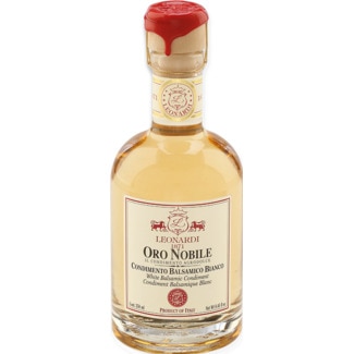 Condimento Balsâmico Branco Oro Nobile garrafa 250 ml - Leonardi