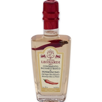 Condimento Balsâmico Branco com Pimenta garrafa 250 ml - Leonardi