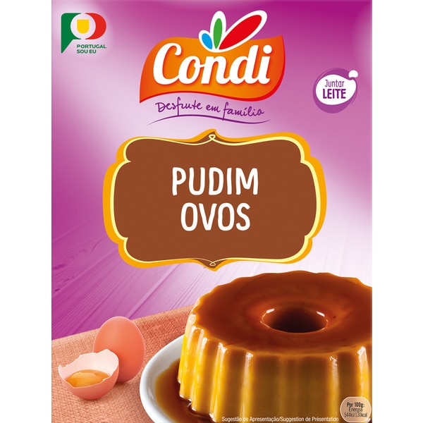 Preparado para Pudim de Ovos embalagem 120 g