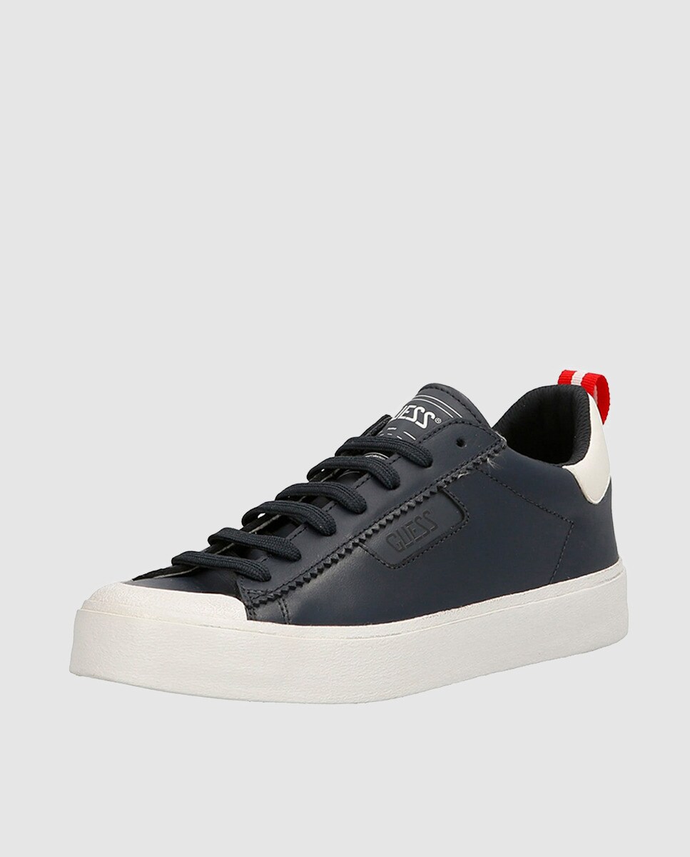 Zapatillas deportivas de hombre Guess en azul marino con logo lateral ·  Guess · El Corte Inglés