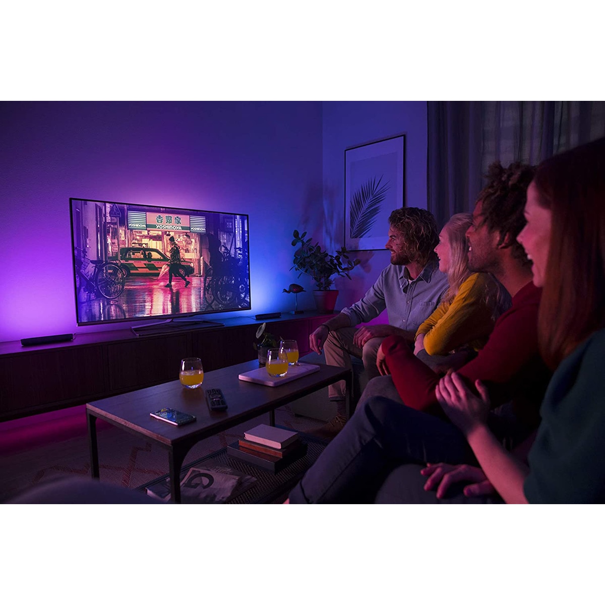 Pack doble barra blanca de luces Philips Hue Play White and color ambiance 6