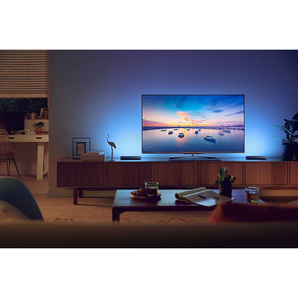 Pack doble barra blanca de luces Philips Hue Play White and color ambiance 5