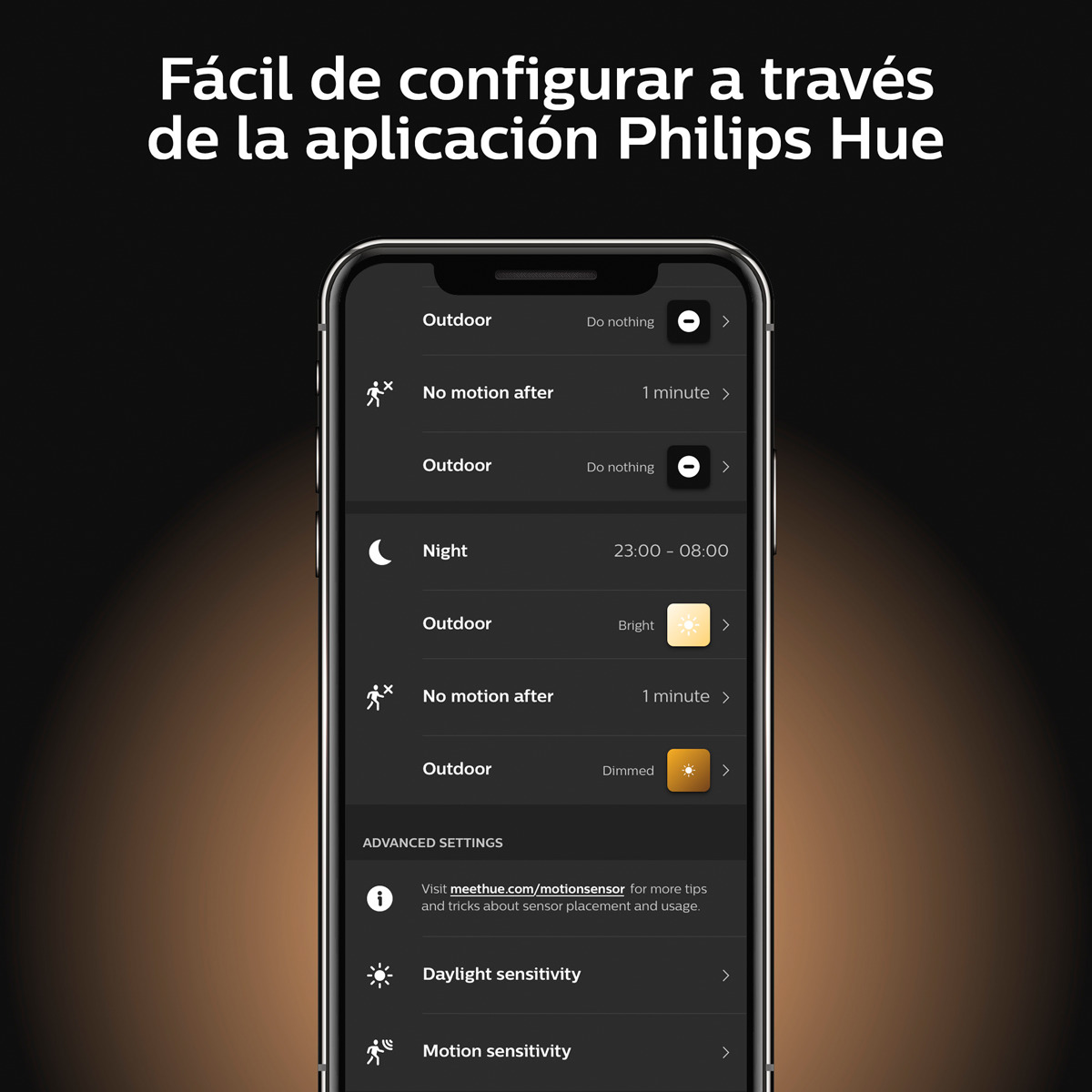 Sensor de exterior Philips Hue 3