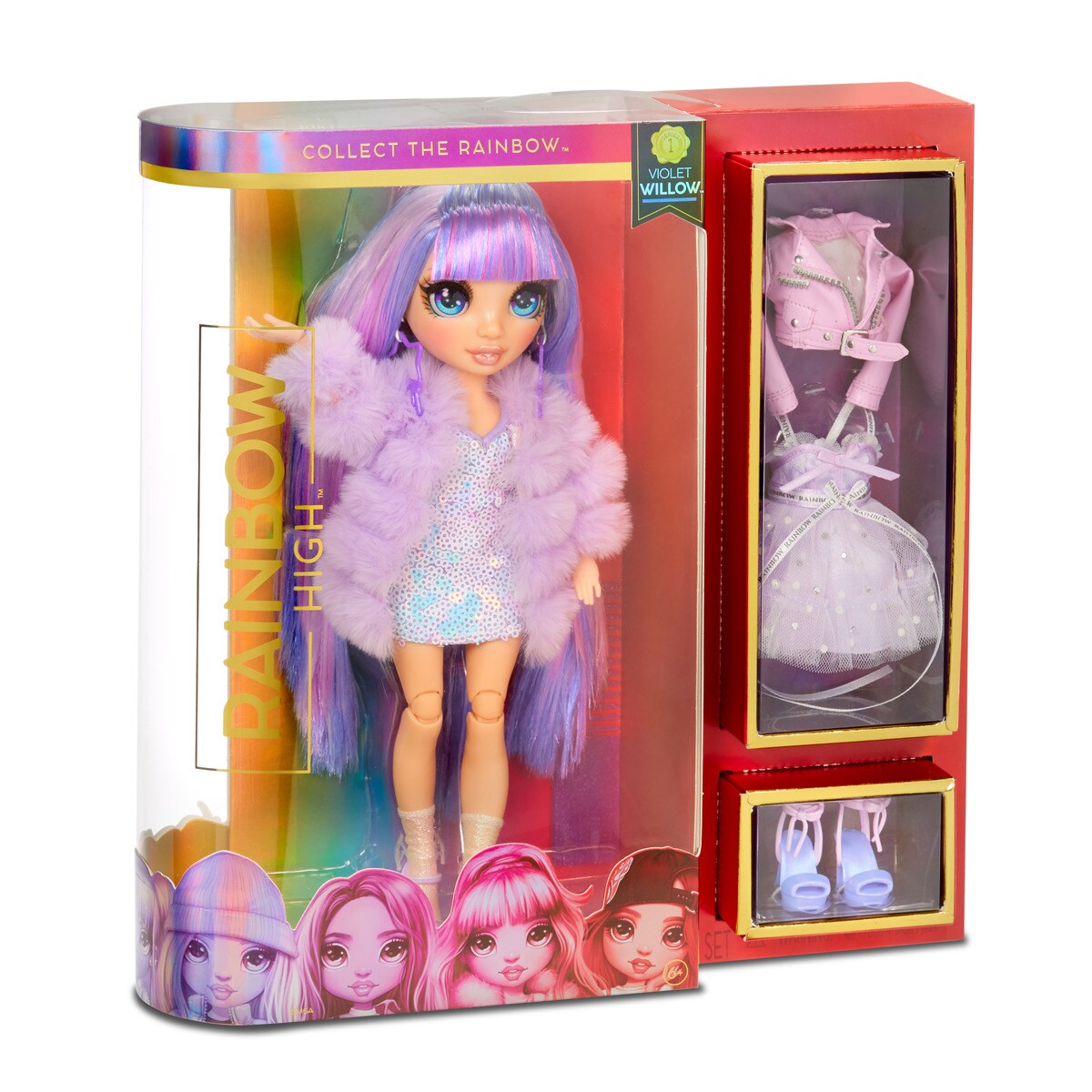 Muñeca Rainbow High Fashion Violet Willow · RAINBOW HIGH · Hipercor