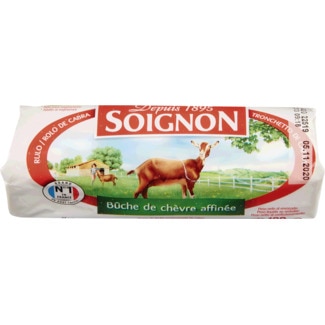 Queijo Rolo de Cabra unidade 180 g - Soignon