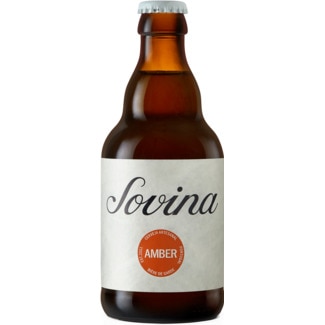 Cerveja Artesanal Amber garrafa 33 cl - Sovina