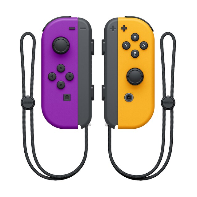 Imagem 0 de Comando Joy-Con Roxo/Laranja Neón Nintendo Switch
