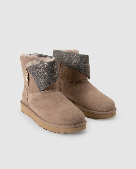 botins abertos a frente