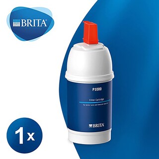 Riduzione Calcare Acqua Filtro Acqua Rubinetto BRITA P1000 Per Mypure P1, 1200 L / 12 Mesi (confezione Da 1) | Riduce Calcare, Metalli, Cloro E Impurità Per Un Gusto Migliore E Per