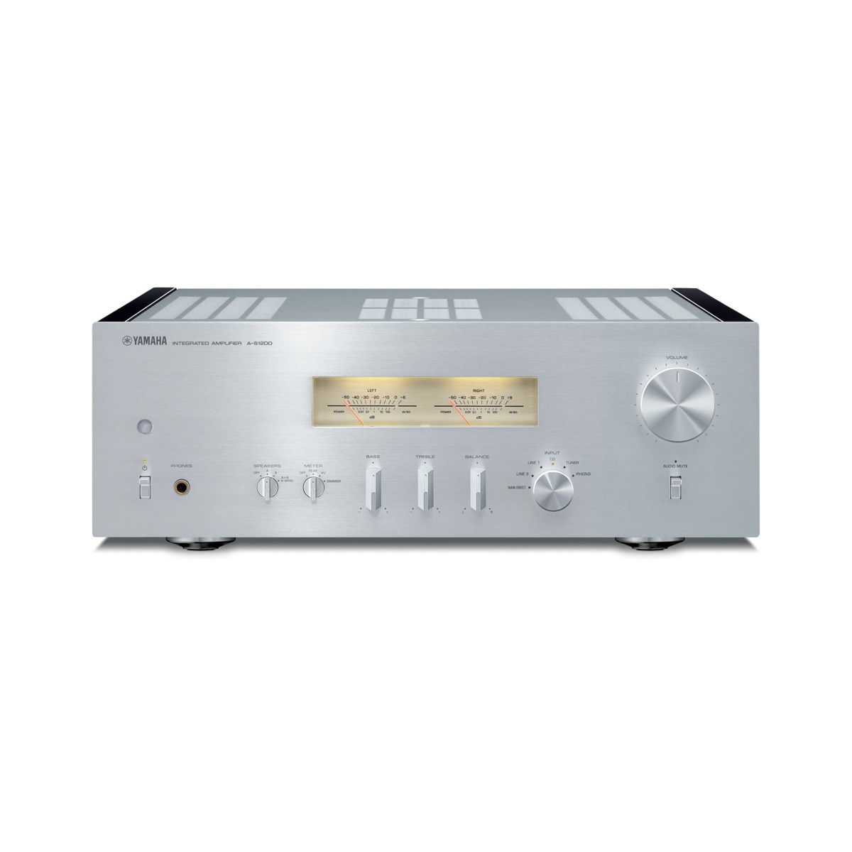 Amplificador estéreo Yamaha  A-S1200 SI7PB High -End Plata-1