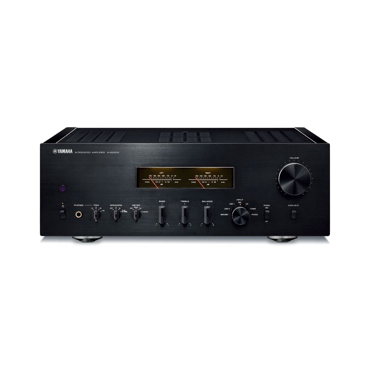 Amplificador estéreo Yamaha A-S2200 BK/PB High -End Negro-1