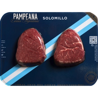 solomillo de novillo argentino peso aproximado bandeja 280 g - Pampeana