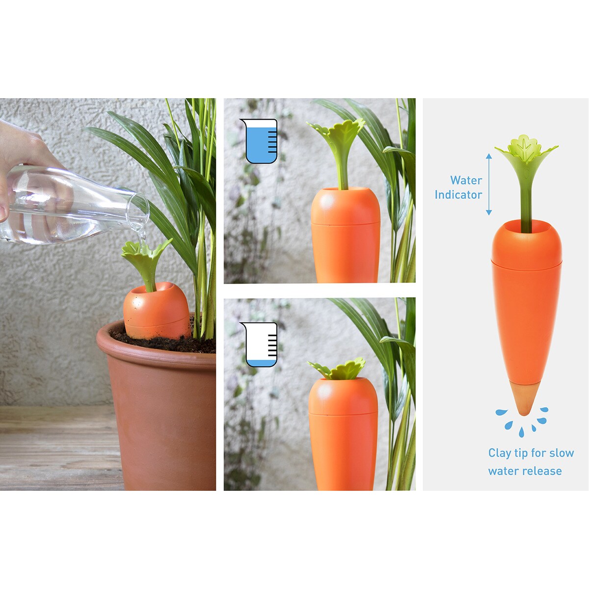 Vertedor para plantas laranja 5