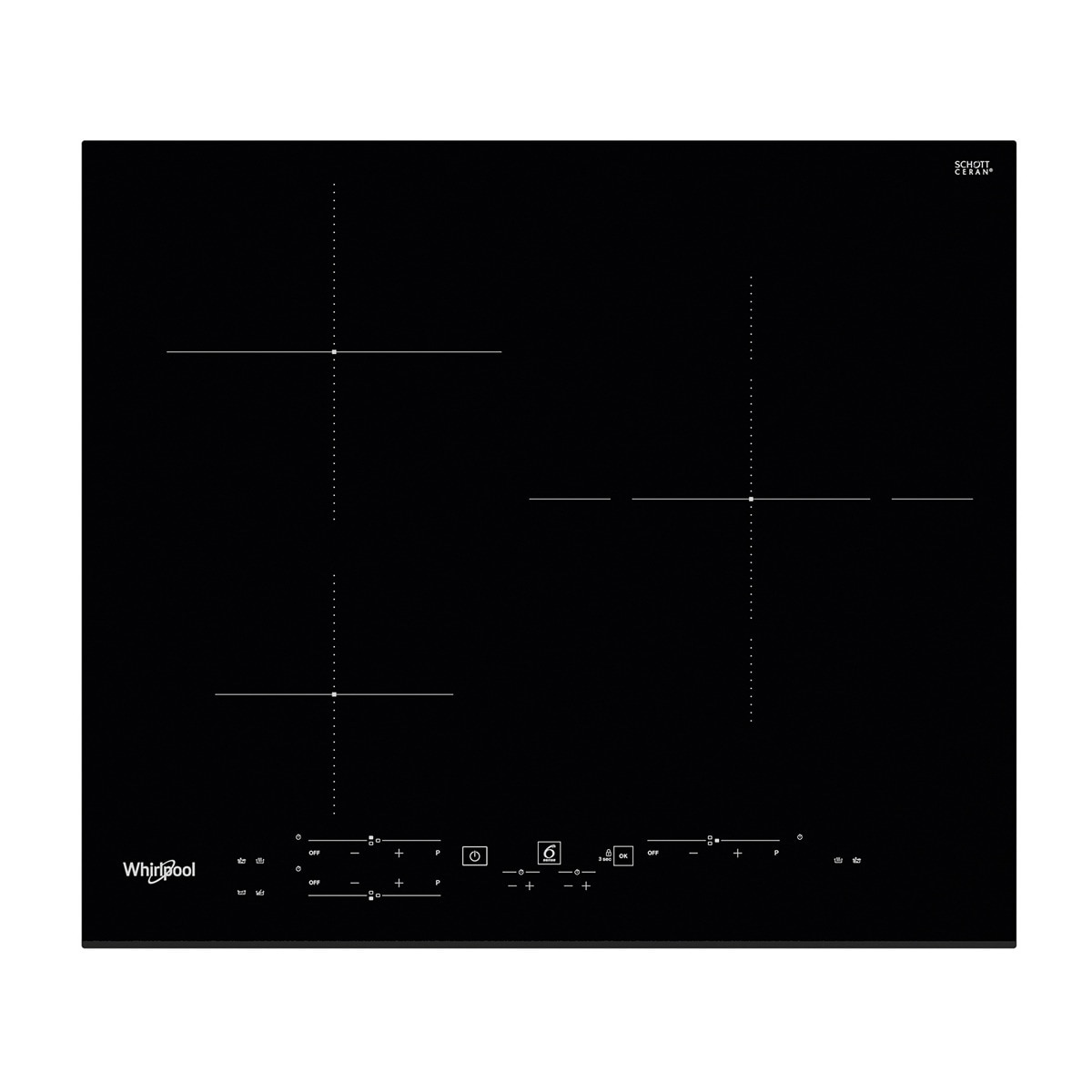 Imagen 0 de Placa inducción Whirlpool 6th Sense - WS B2360 BF