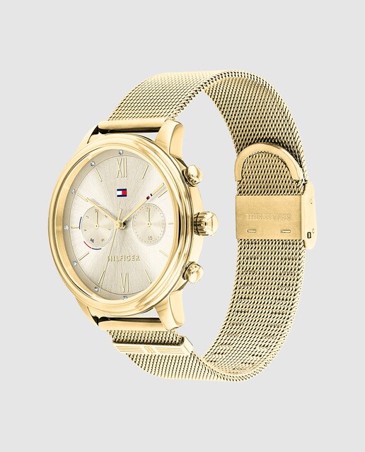 Reloj De Mujer Tommy Hilfiger 1782302 Multifunción De Acero Dorado Tommy Hilfiger El Corte Inglés