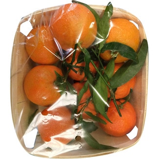 Mandarina con hoja cesta 1 kg