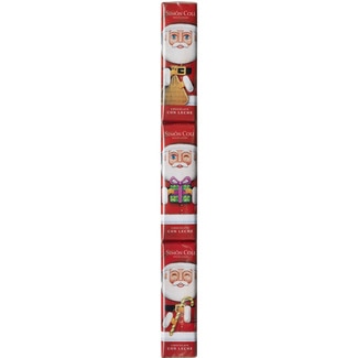 Chocolatiras Papá Noel pack 3 unidades 18 g - Simon Coll