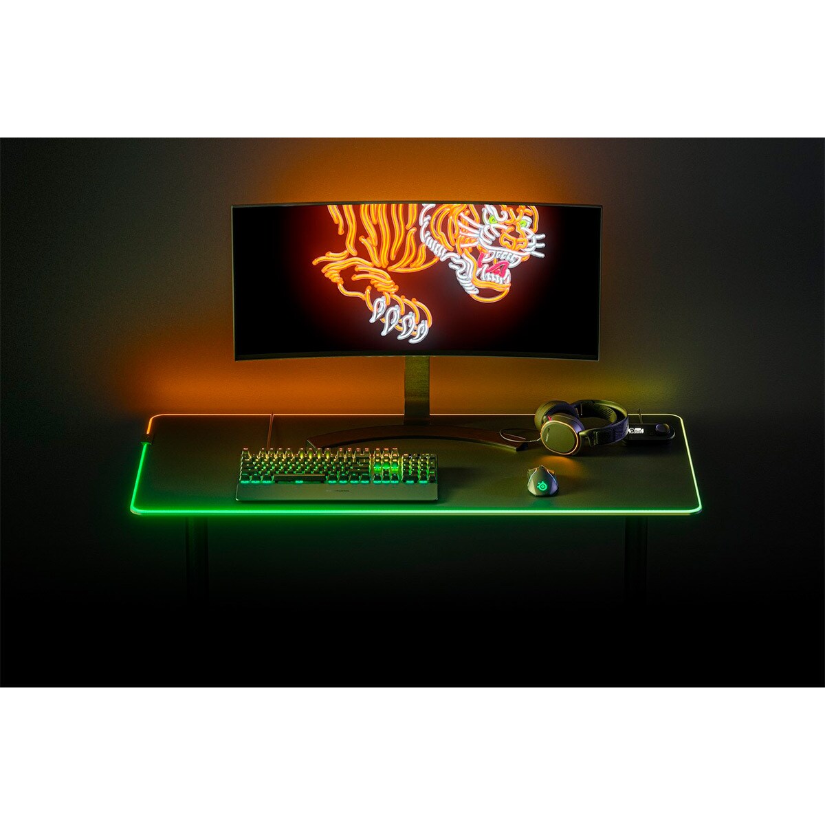 Tapete Gaming SteelSeries QcK Prism Cloth 3XL RGB 4
