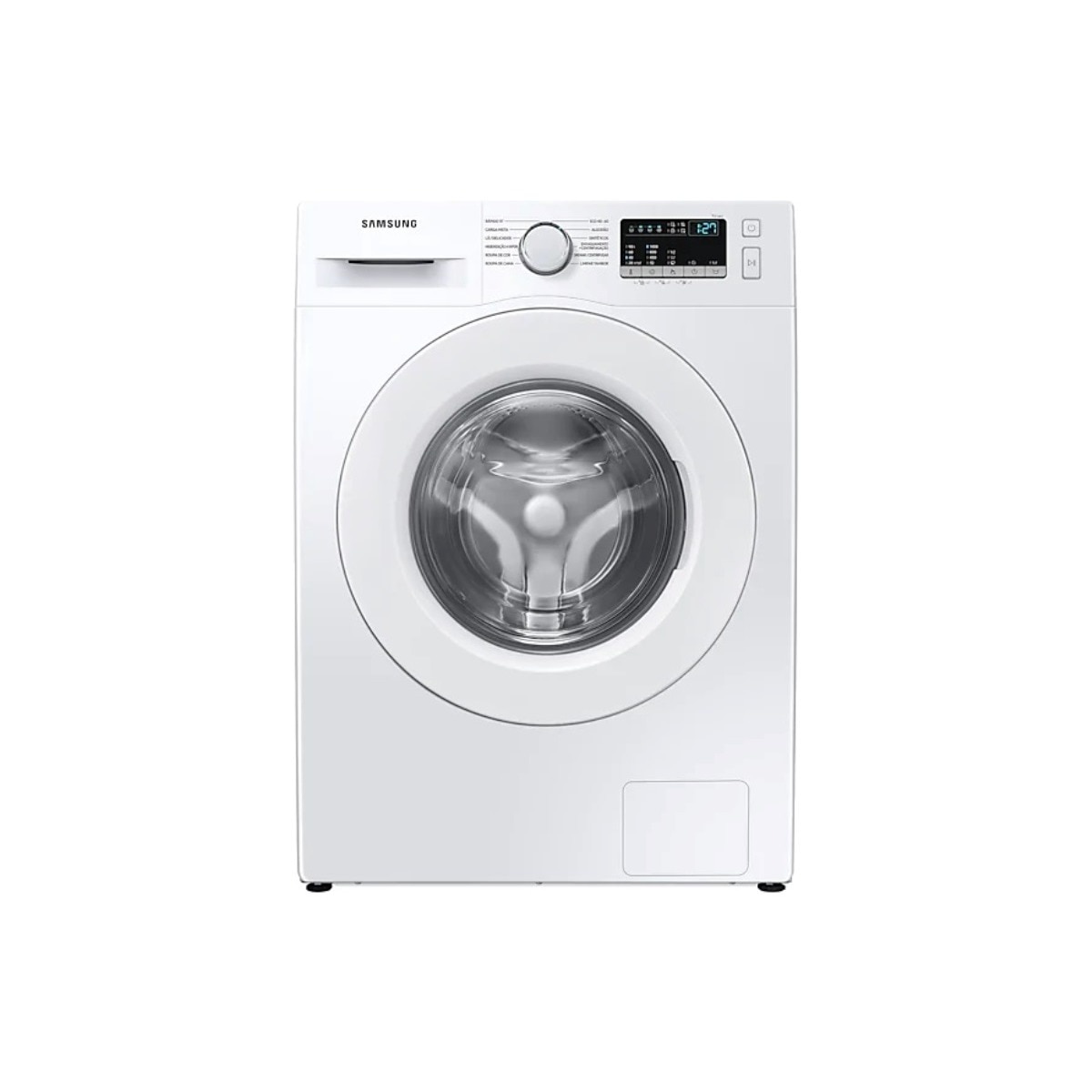 Máquina de Lavar Roupa Samsung WW80T4040EE/EP Inverter de Carga Frontal de 8 Kg e 1400 rpm - Branco Branco-1