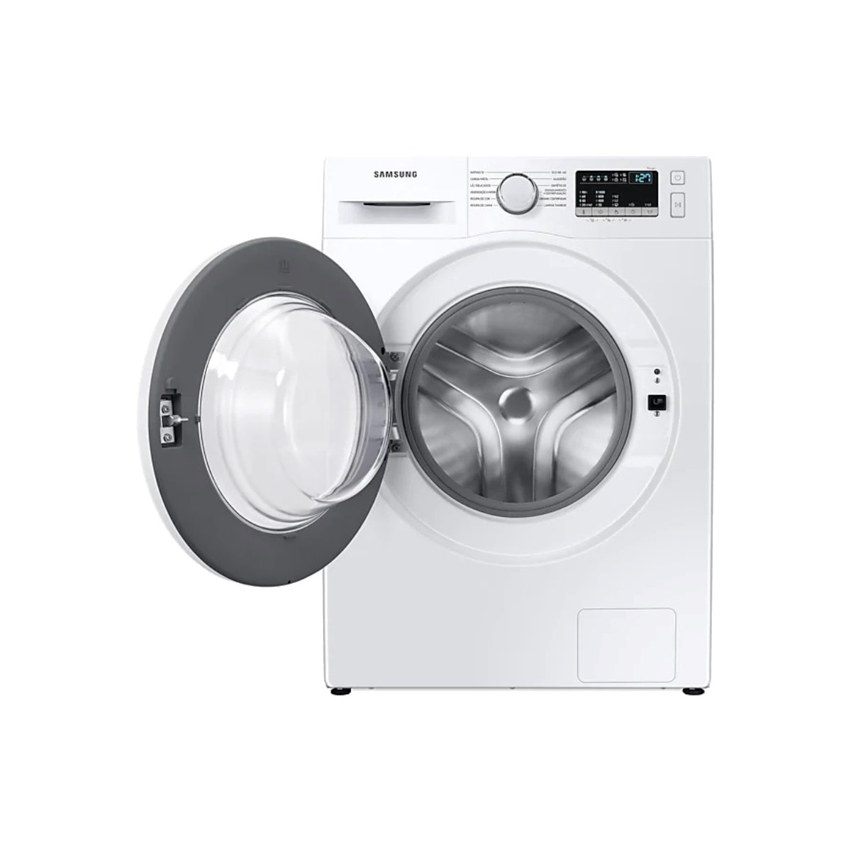 Máquina de Lavar Roupa Samsung WW80T4040EE/EP Inverter de Carga Frontal de 8 Kg e 1400 rpm - Branco Branco-3