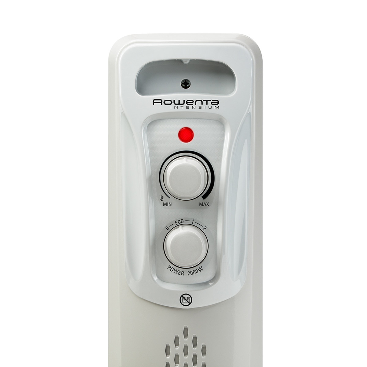 Radiador de aceite Rowenta BU2620 Intensium con 9 elementos Gris claro-4