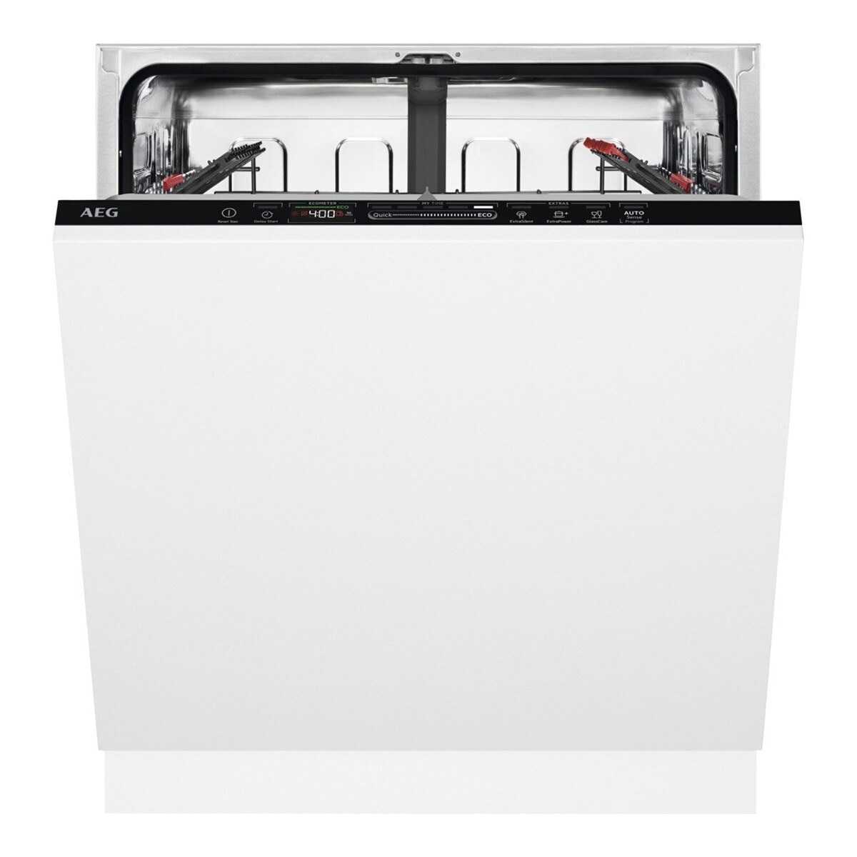 Imagem 0 de Máquina de Lavar Loiça Encastrável AEG FSE63307P AutoSensor, TimeBeam e AirDry para 12 Talheres e de 60 cm - Painel Preto