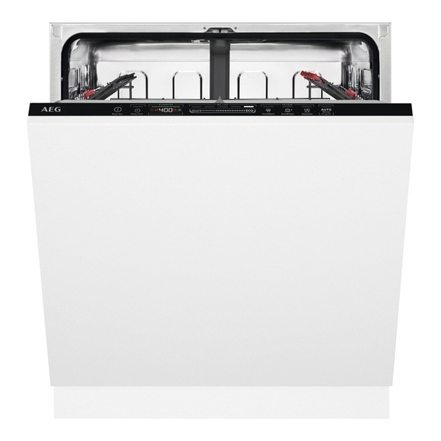 Imagem 0 de Máquina de Lavar Loiça Encastrável AEG FSE63307P AutoSensor, TimeBeam e AirDry para 12 Talheres e de 60 cm - Painel Preto