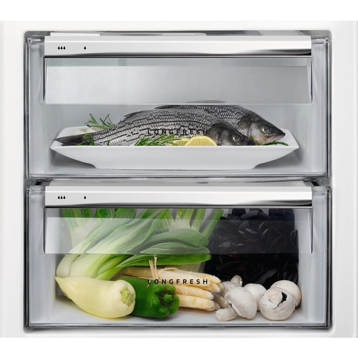 Frigorífico de 1 Porta Encastrável AEG SKE818E9ZC MutiFlow de 178 cm - Branco Branco-2