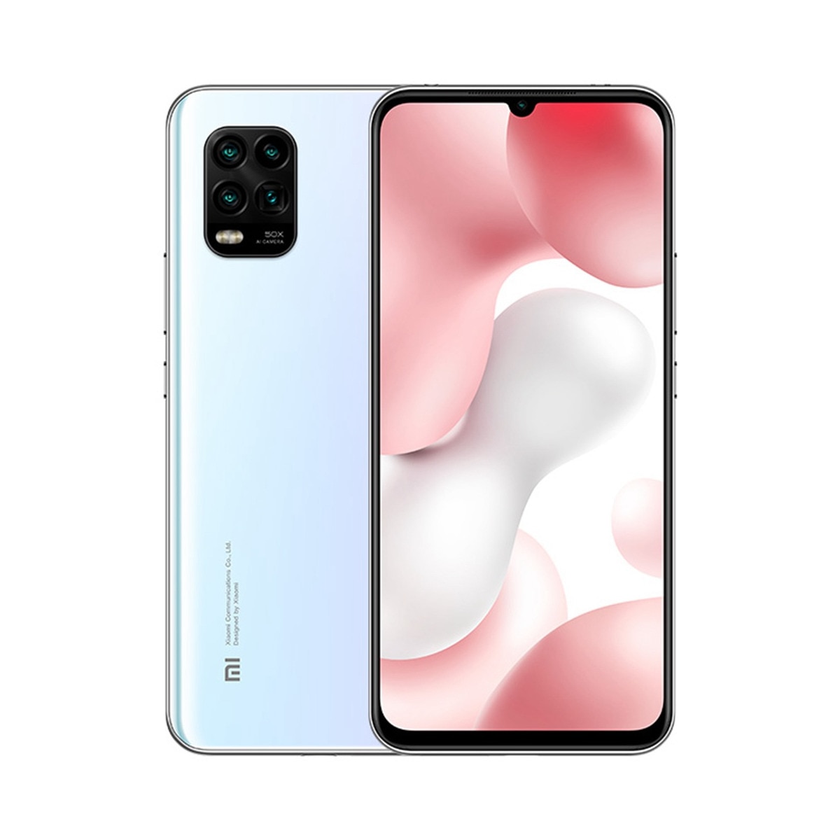 Smartphone Xiaomi Mi 10 Lite 5G, 6GB, 64GB - Cinzento Blanco polar-1