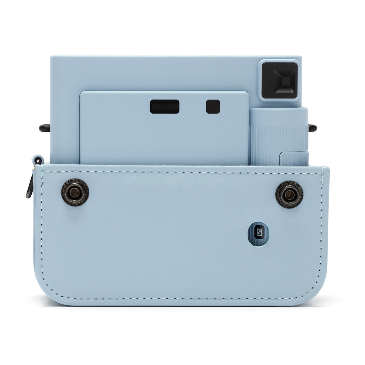 Funda Polipiel Fujifilm para cámara Instax Square SQ1 Azul Glaciar-4
