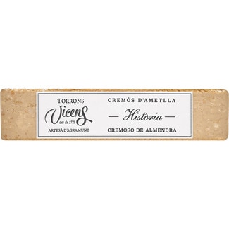 Història turrón cremoso de almendra estuche 300 g - Vicens
