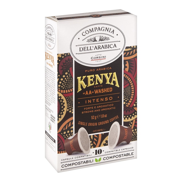 Imagen 0 de Café de Kenya Corsini 10 cápuslas Compagnia dell'Arabica