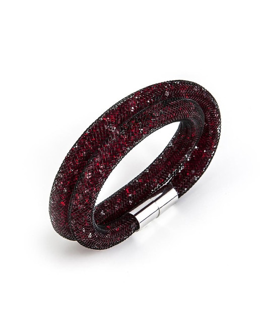 Imagen 0 de Pulsera saturday doble rojo oscuro