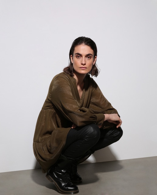 Vestido arrugado · Elogy · El Corte Inglés