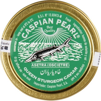 Caviar Oscietre embalagem 30 g - Caspian Pearl