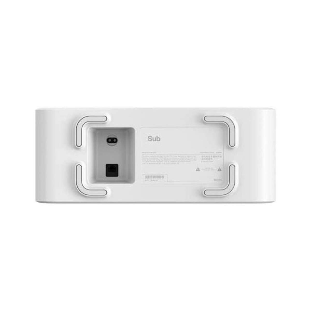 Subwoofer Sem Fios Sub - Branco Branco brilho-5