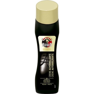 crema líquida autobrillante negra bote 50 ml con aplicador - Bufalo