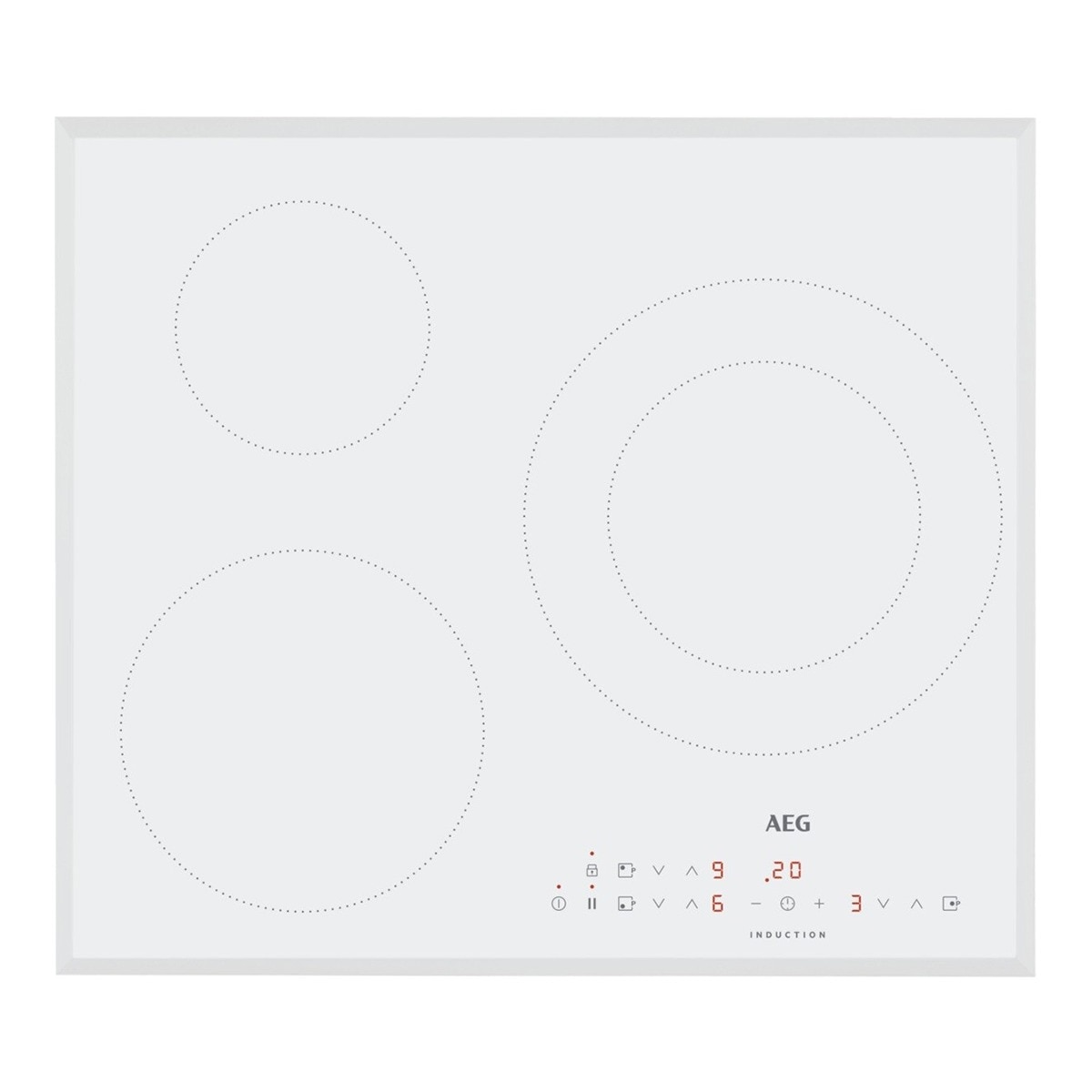 Imagem 0 de Placa de indução IKB63300FW com 3 zonas de aquecimento