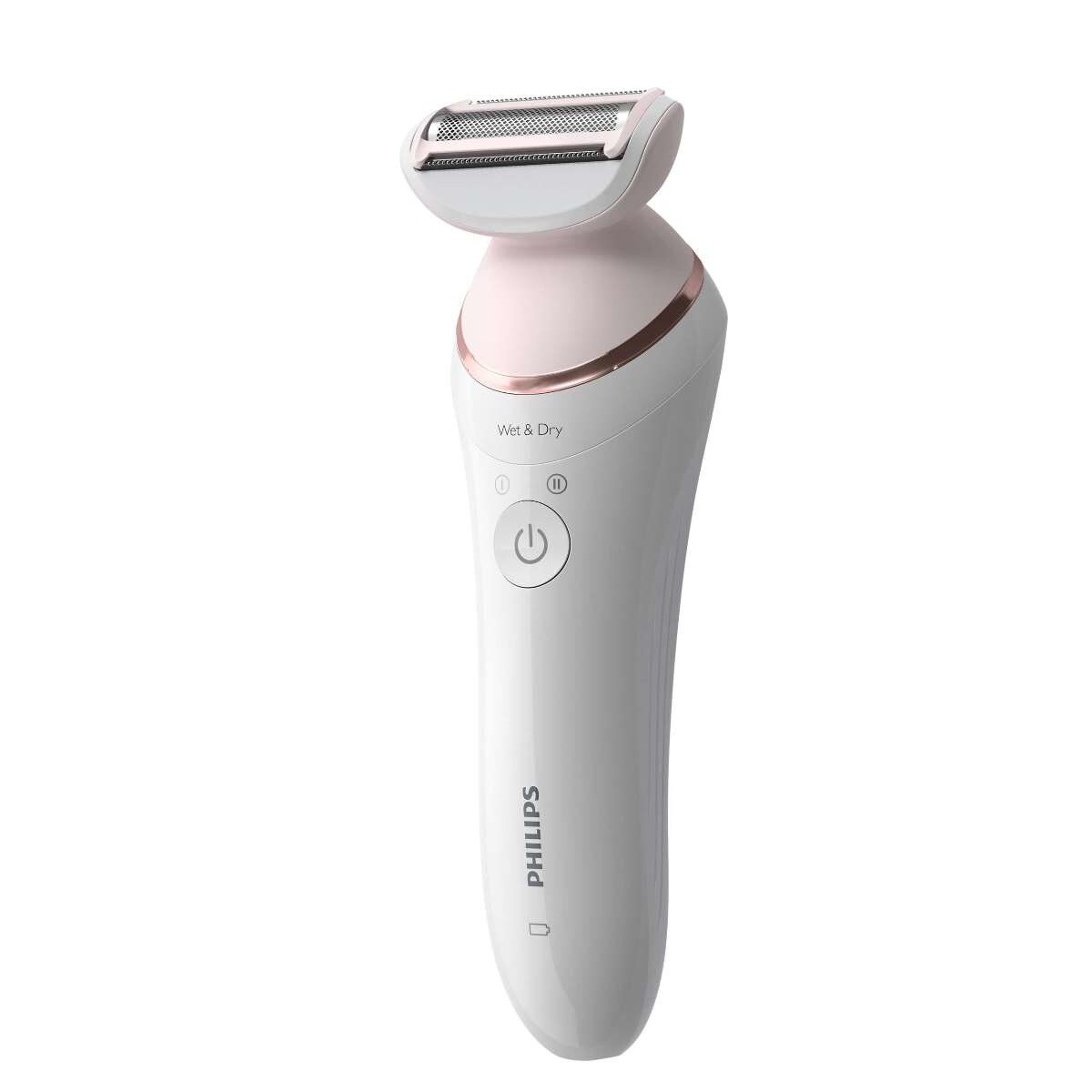 Depiladora de Arranque Philips BRE730/10 para Pernas e Corpo com 7 Acessórios e Wet&Dry - Branco Branco-2
