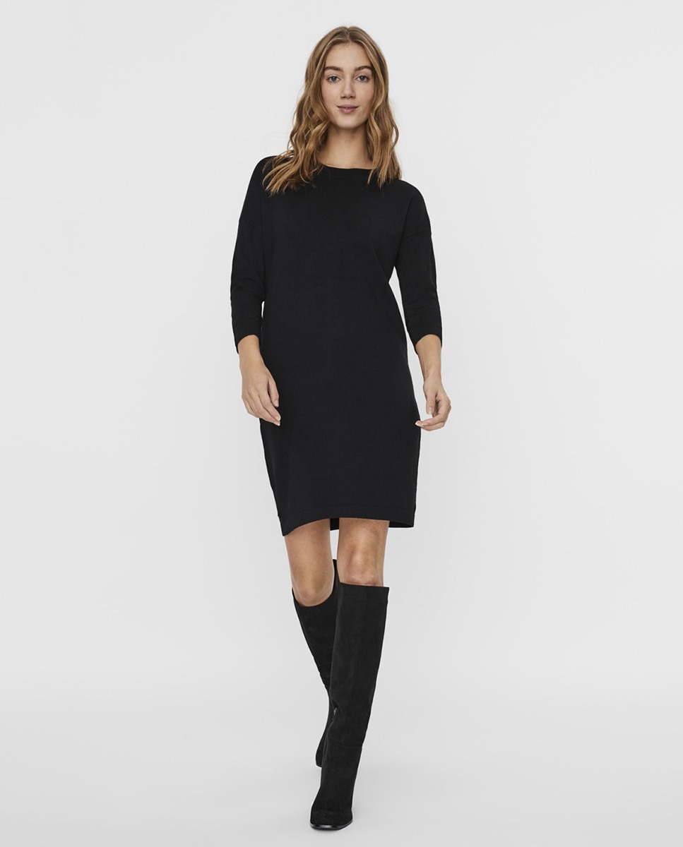 Robe basic en maille